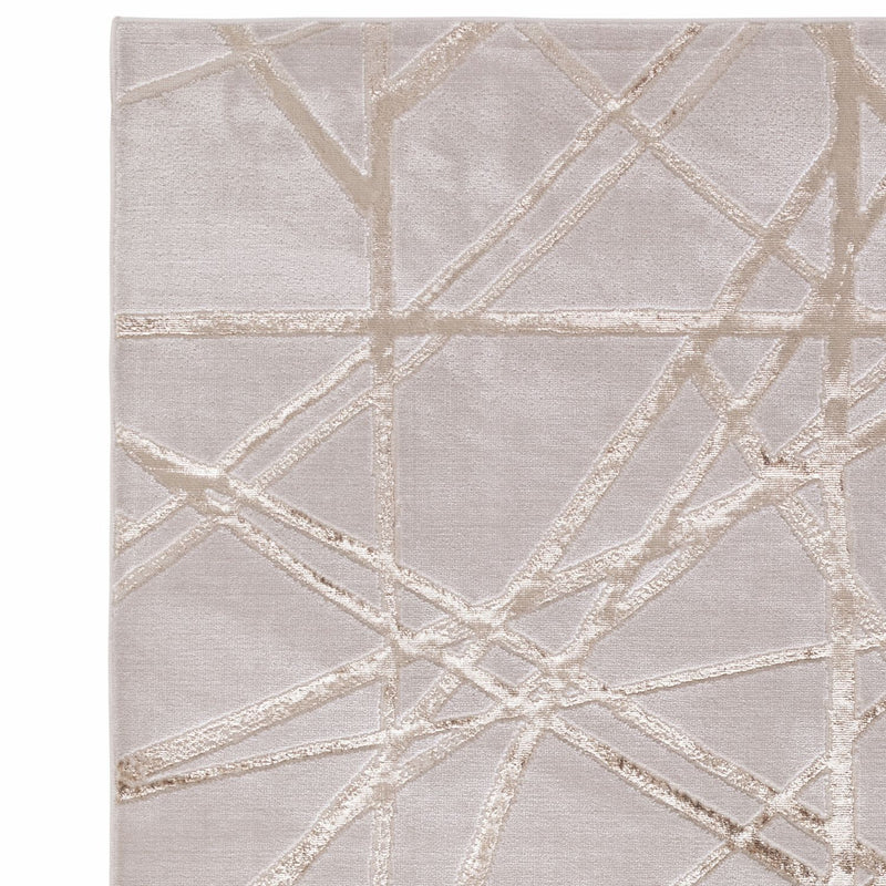 Asiatic Aurora Mica Metallic Gold  Rug - 160x230cm