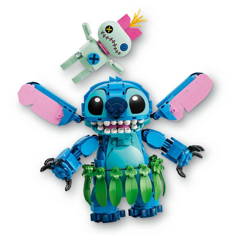 LEGO Disney Stitch & Scrump building toy 713 pieces (British brand)