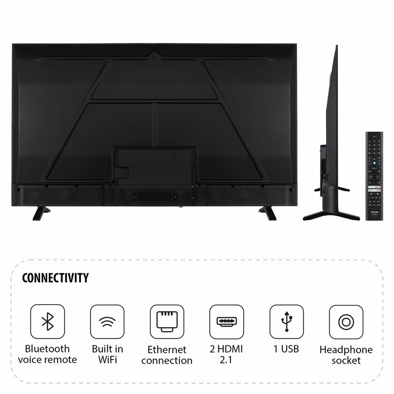 Toshiba Smart 4K UHD TV 65UF2653DB 65 inch - British product