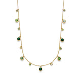 Olivia Burton gold IP mini droplet necklace with crystals - British product