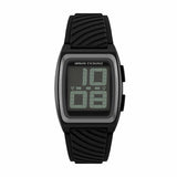 Armani Exchange AX2971 digital watch with black silicone strap (British brand)