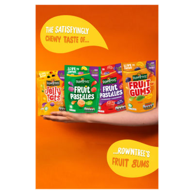 Rowntree's Fruit Gums Vegan Friendly Sweets Sharing Bag