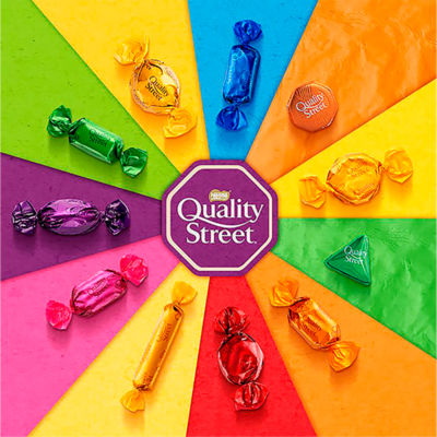 Quality Street Purple One chocolate sharing bag 334g - British product