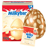 Milkybar white chocolate Easter egg with buttons 180g, imported from the UK