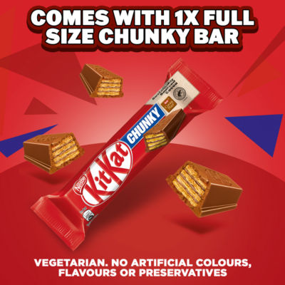 KitKat Chunky milk chocolate Easter egg 190g, imported from the UK