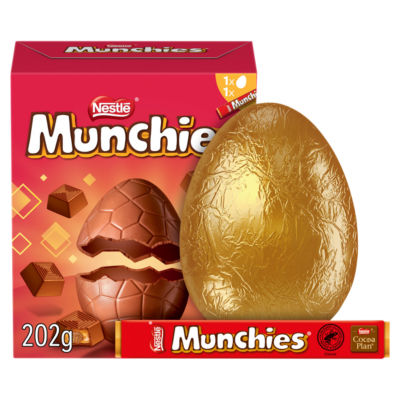 Munchies milk chocolate Easter egg 202g - British product