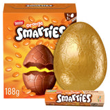 Smarties orange flavoured chocolate egg 188g, imported from the UK