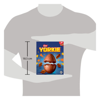 Yorkie milk chocolate Easter egg 196g (British brand)