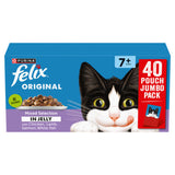 Felix Senior 7+ wet cat food mixed selection 40x85g (British brand)