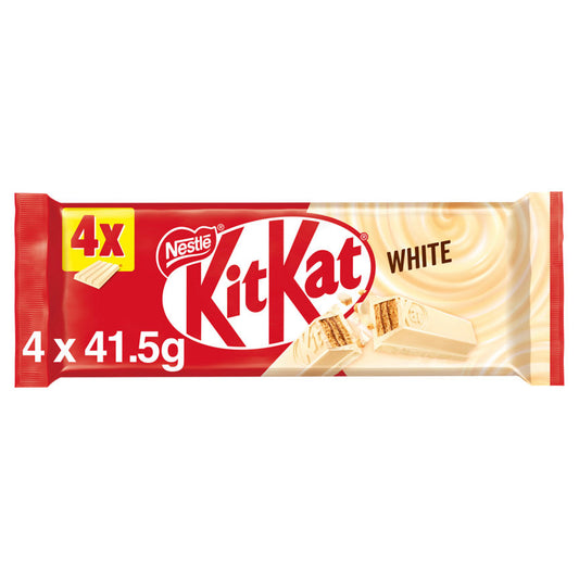 KitKat White 4 x 41.5g (166g) GOODS ASDA   