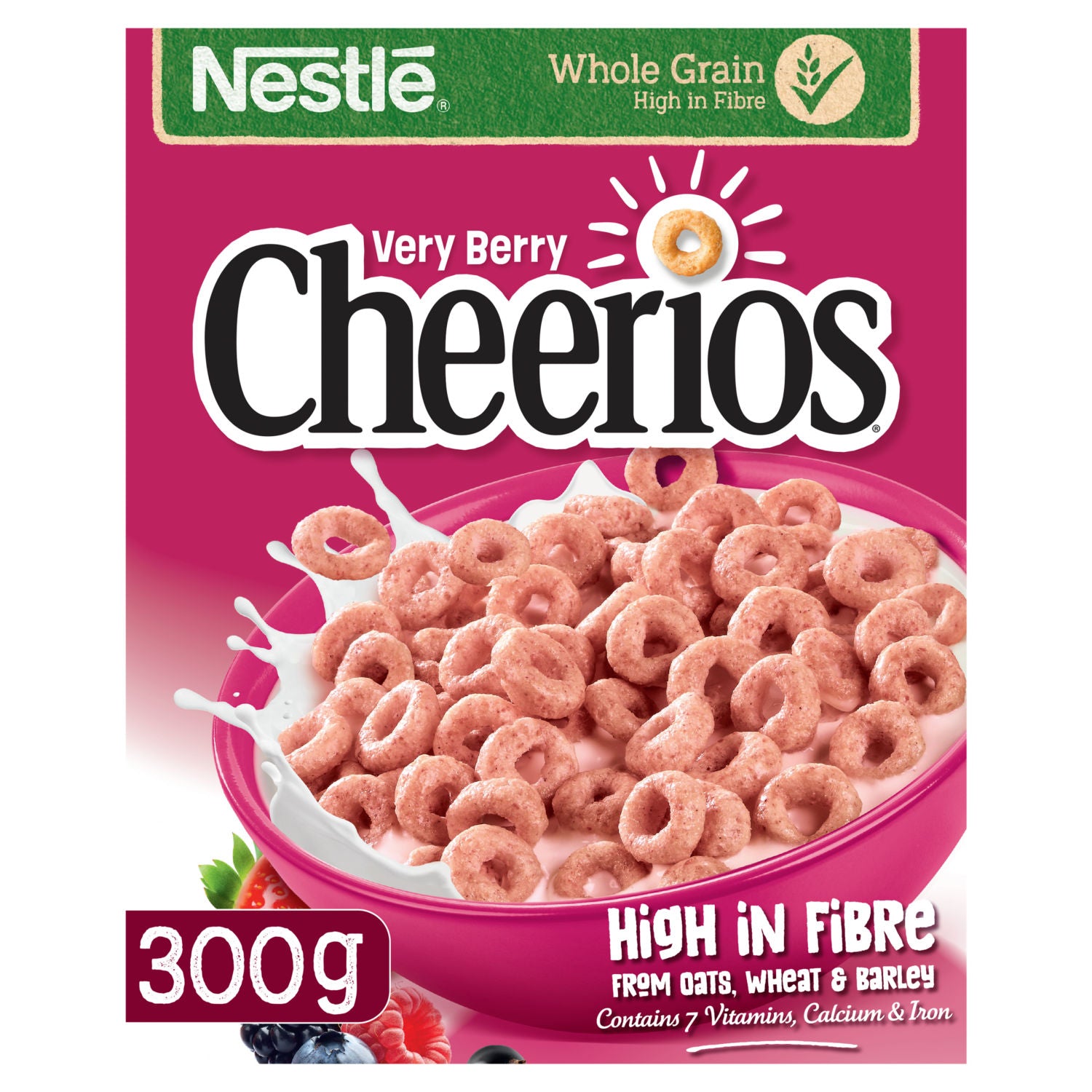 Nestlé Very Berry multigrain breakfast cereal 435g - British product