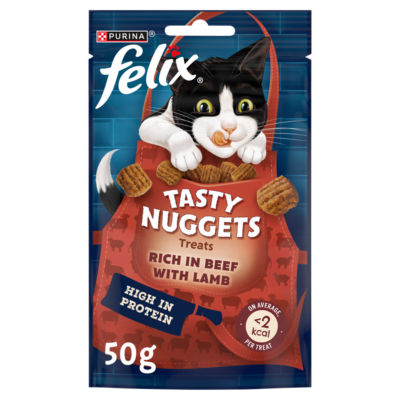 Felix cat treats beef and lamb 50g - British product