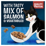 Felix Doubly Delicious salmon dry cat food 2kg - British product