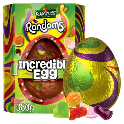 Rowntree's Randoms milk chocolate Easter egg 380g, UK version
