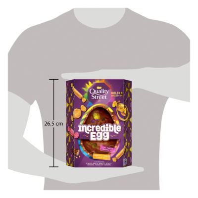 Quality Street chocolate Easter egg Golden Collection 379g, UK version