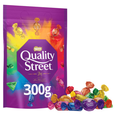 Quality Street chocolates share bag 300g, UK version