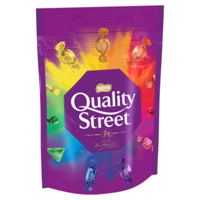 Quality Street chocolates share bag 300g, UK version