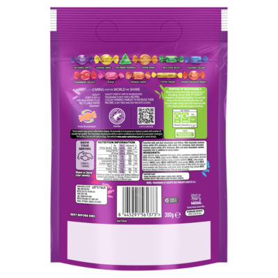 Quality Street chocolates share bag 300g, UK version
