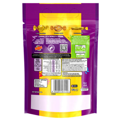 Quality Street Golden Selection chocolate bag 283g, imported from the UK