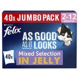 Felix kitten food mixed selection in jelly 40x85g - British product