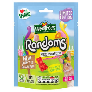 Rowntree's Randoms Egg limited edition sweets 130g, UK version