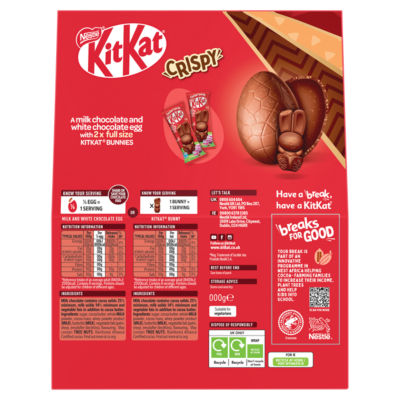 KitKat crispy giant egg 208g (British brand)