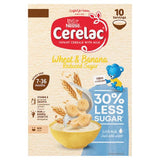 Cerelac baby cereal Wheat & Banana 250g, imported from the UK