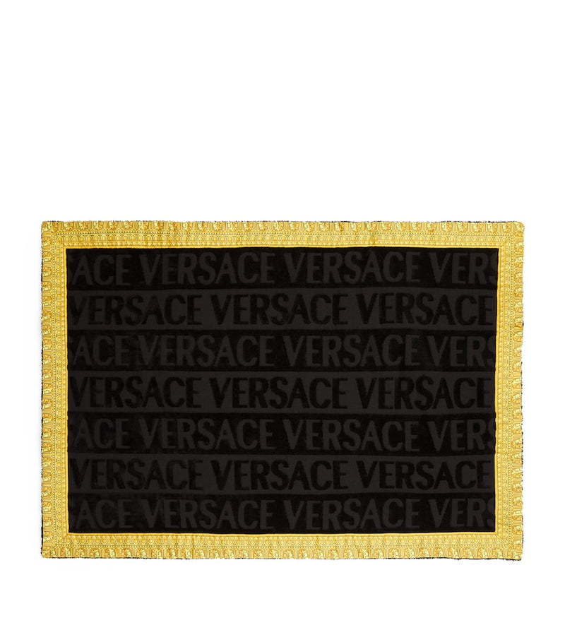 Versace Baroque bath mat 80cm x 60cm cotton, UK version