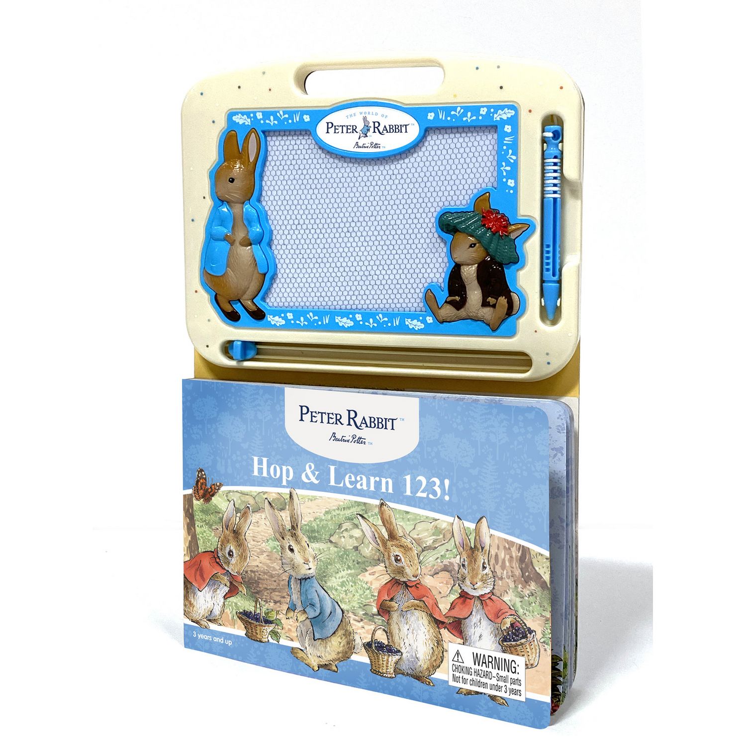 Frederick Warne Peter Rabbit read and doodle book with magnetic pen - British product