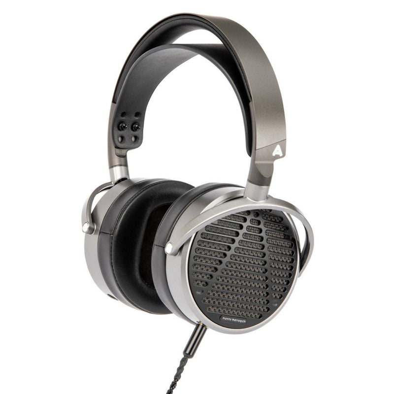Audeze MM-100 open-back headphones black silver - British product
