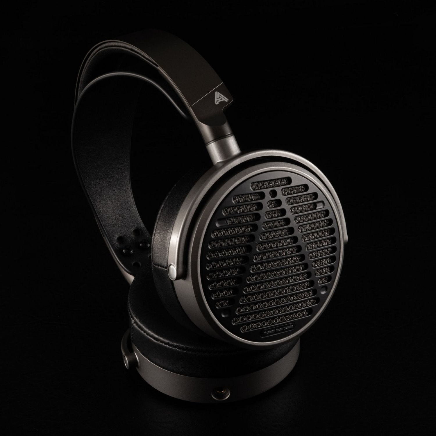 Audeze MM-100 open-back headphones black silver - British product