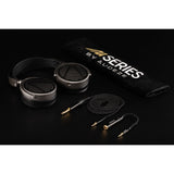Audeze MM-100 open-back headphones black silver - British product
