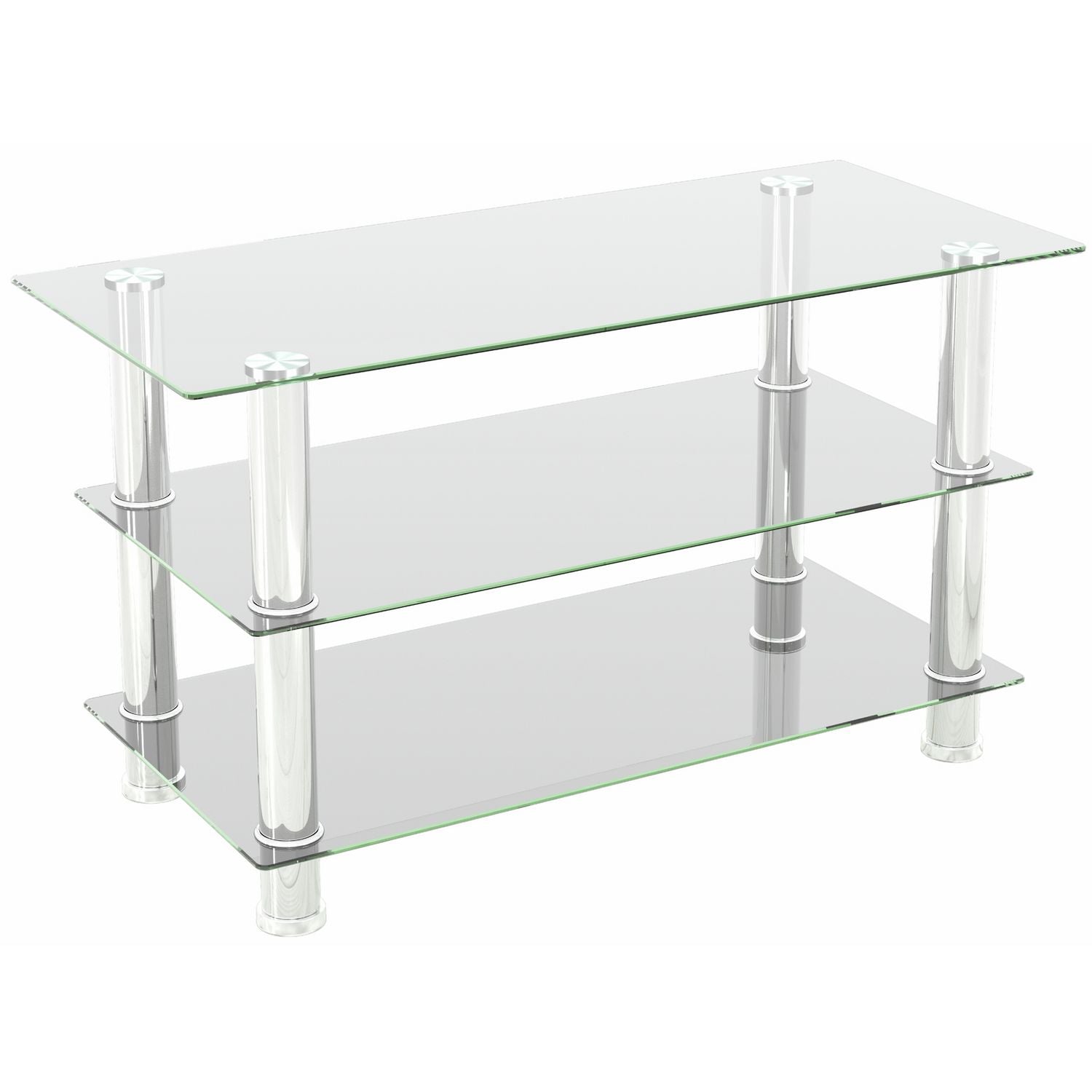 AVF TV stand clear glass up to 43 inch, UK version