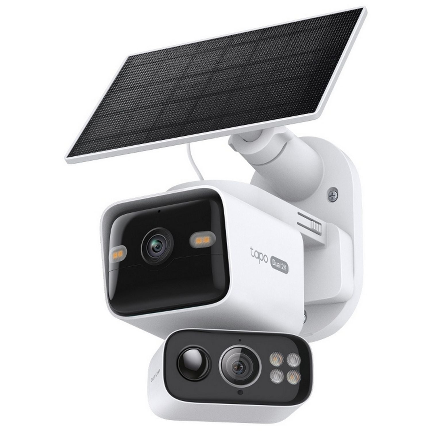 Tapo TC93D solar dual-lens security camera kit, imported from the UK