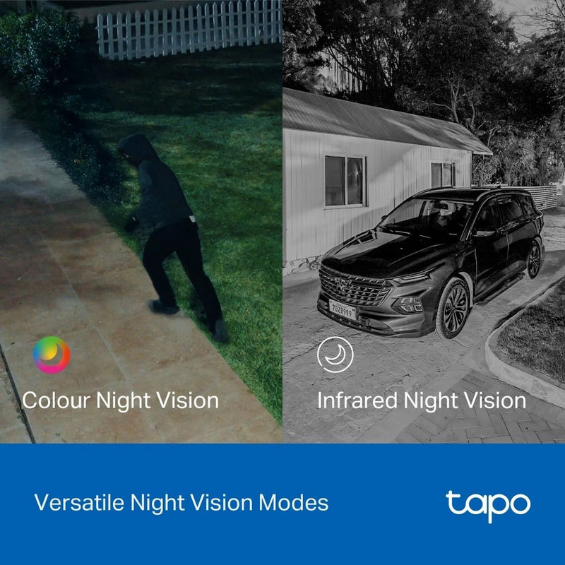 Tapo TC93D solar dual-lens security camera kit, imported from the UK