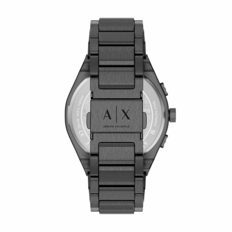 Armani Exchange AX4295 gunmetal stainless steel watch (British brand)