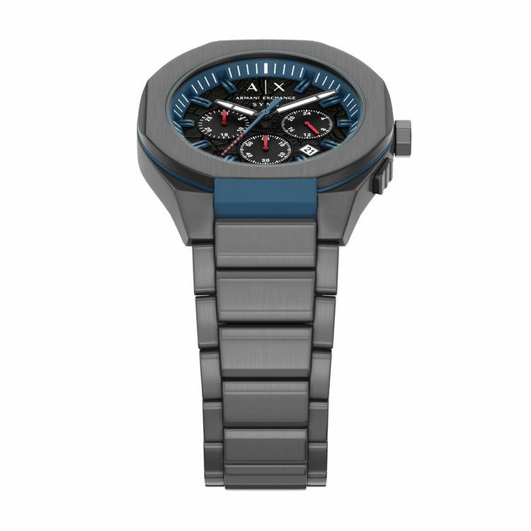 Armani Exchange AX4295 gunmetal stainless steel watch (British brand)
