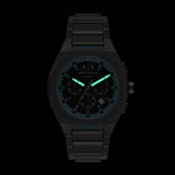 Armani Exchange AX4295 gunmetal stainless steel watch (British brand)