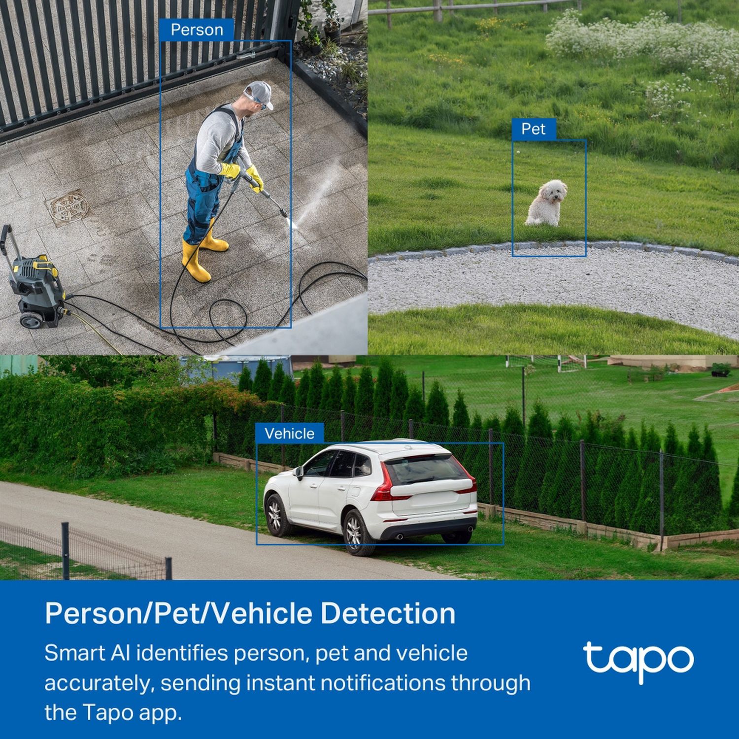 TP-Link Tapo TC43 outdoor security camera, UK version