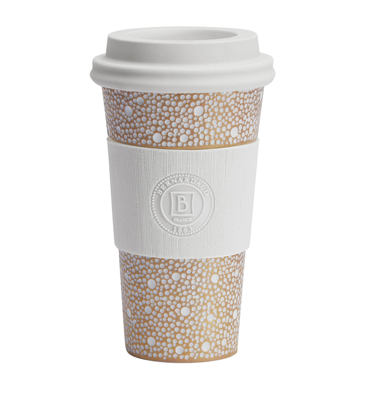 Bernardaud Ecume Nomad travel mug - British product