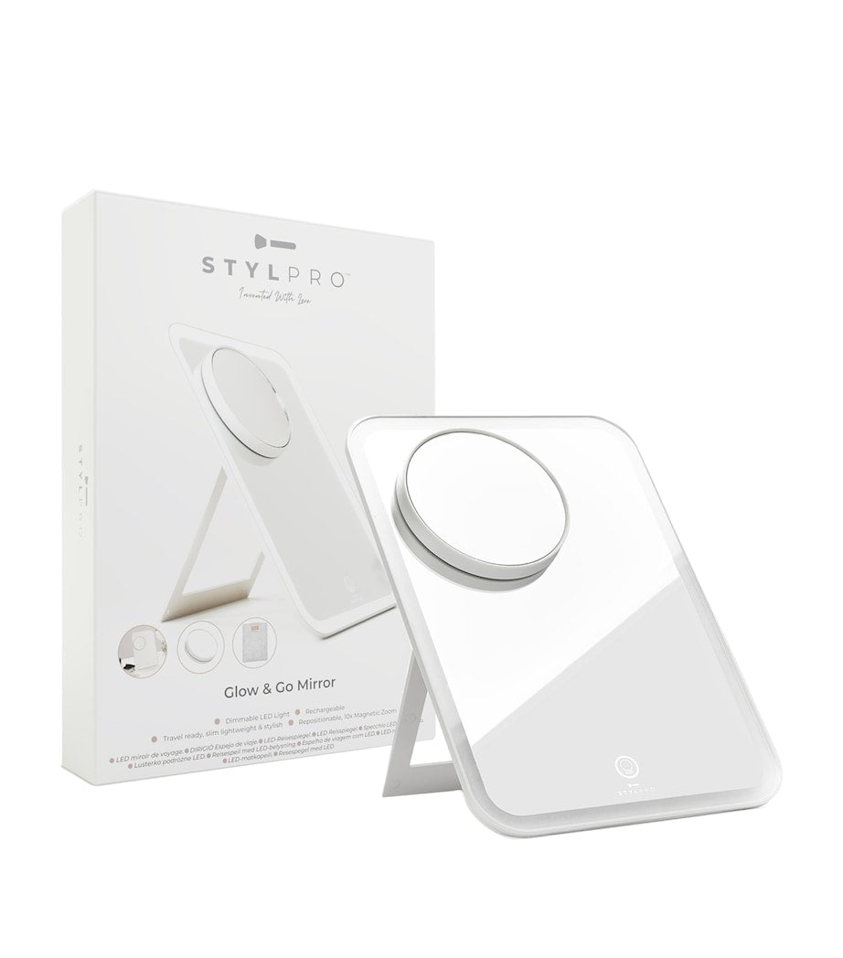 STYLPRO Glow & Go travel makeup mirror (British brand)