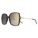 Hugo Boss BOSS 1271/S black gradient gold mirror sunglasses (British brand)