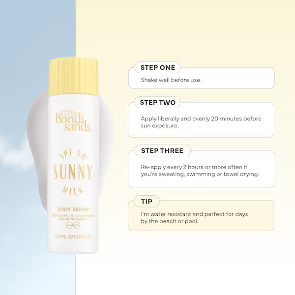 Bondi Sands Sunny SPF 50+ body milk 150ml - British product
