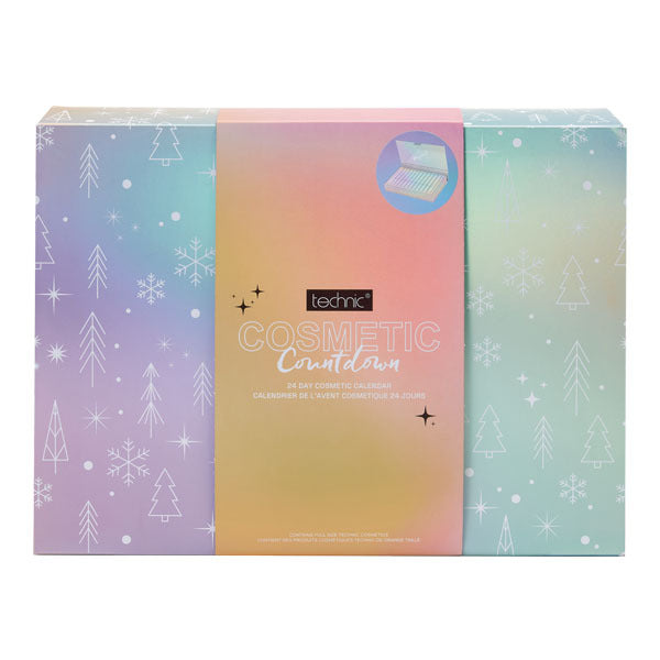 Technic Super Advent Calendar with 24 full-size cosmetics British brand