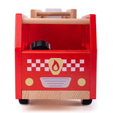 Bigjigs Toys Wooden City Fire Engine GOODS Superdrug   