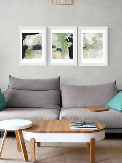 Next East End Prints Set aus 3 grünen Wandkunst-Drucken von Dan Hobday – Online kaufen bei McGrocer
