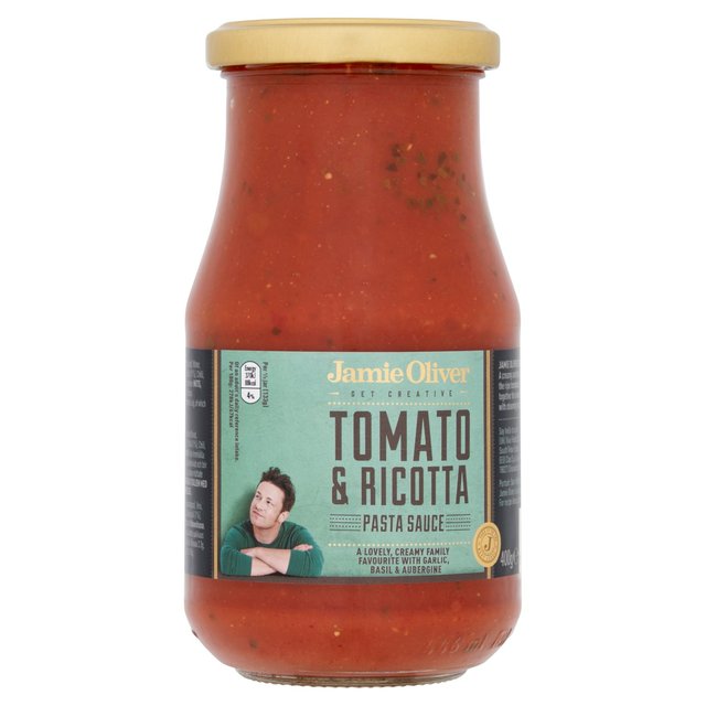 Jamie Oliver Tomato Ricotta & Basil Pasta Sauce   400g