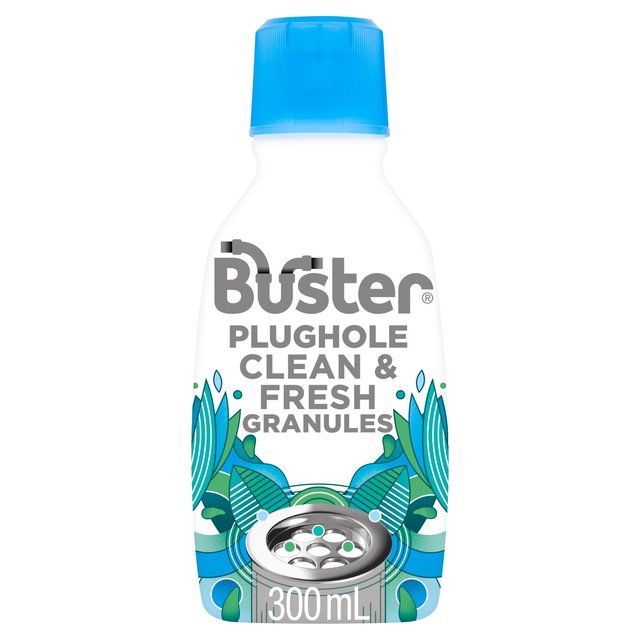 Buster Plughole Sanitiser Foaming Granules   300g GOODS M&S   