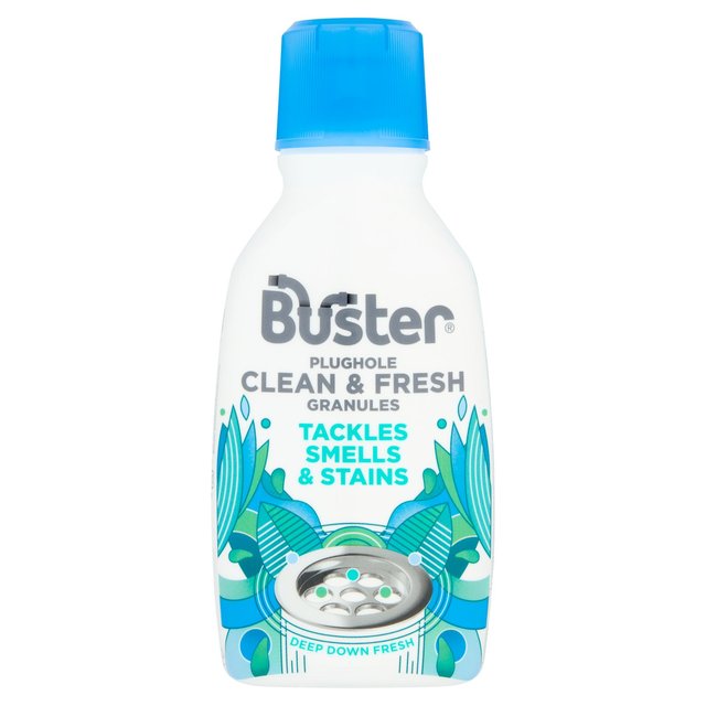 Buster Plughole Sanitiser Foaming Granules   300g GOODS M&S   