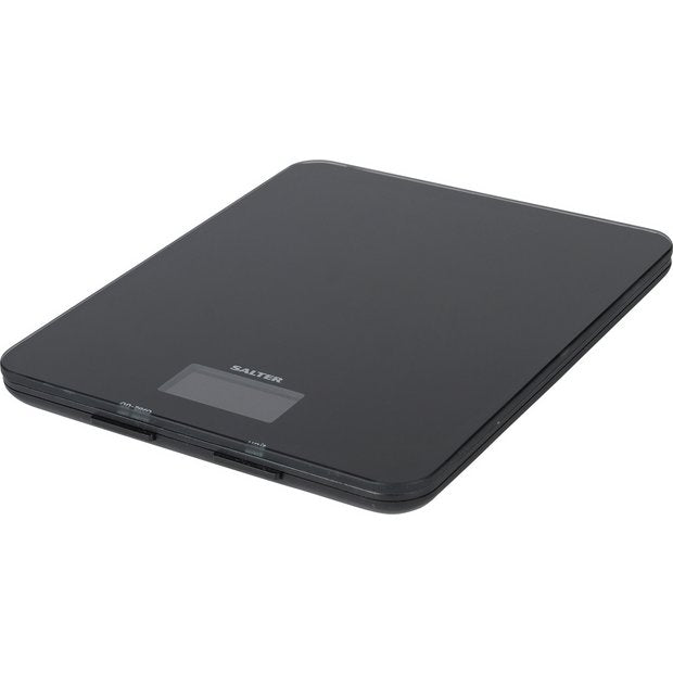 Salter black digital kitchen scale 10kg (British brand)